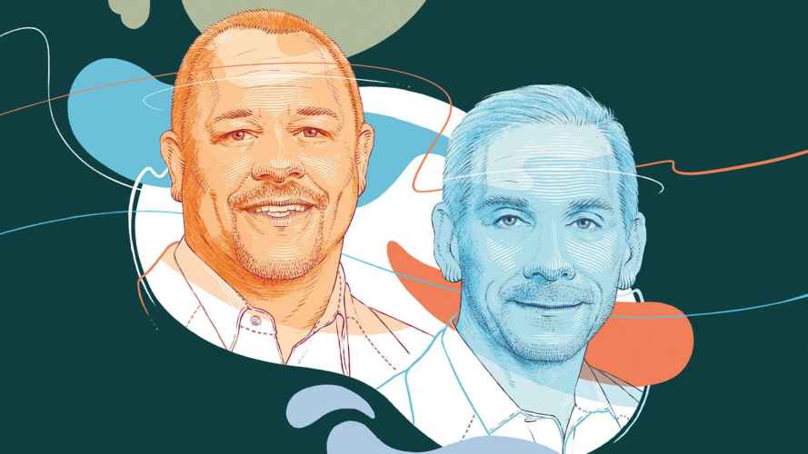 Ilustración de Tony Wells, USAA y Michael Smith, Estée Lauder Companies