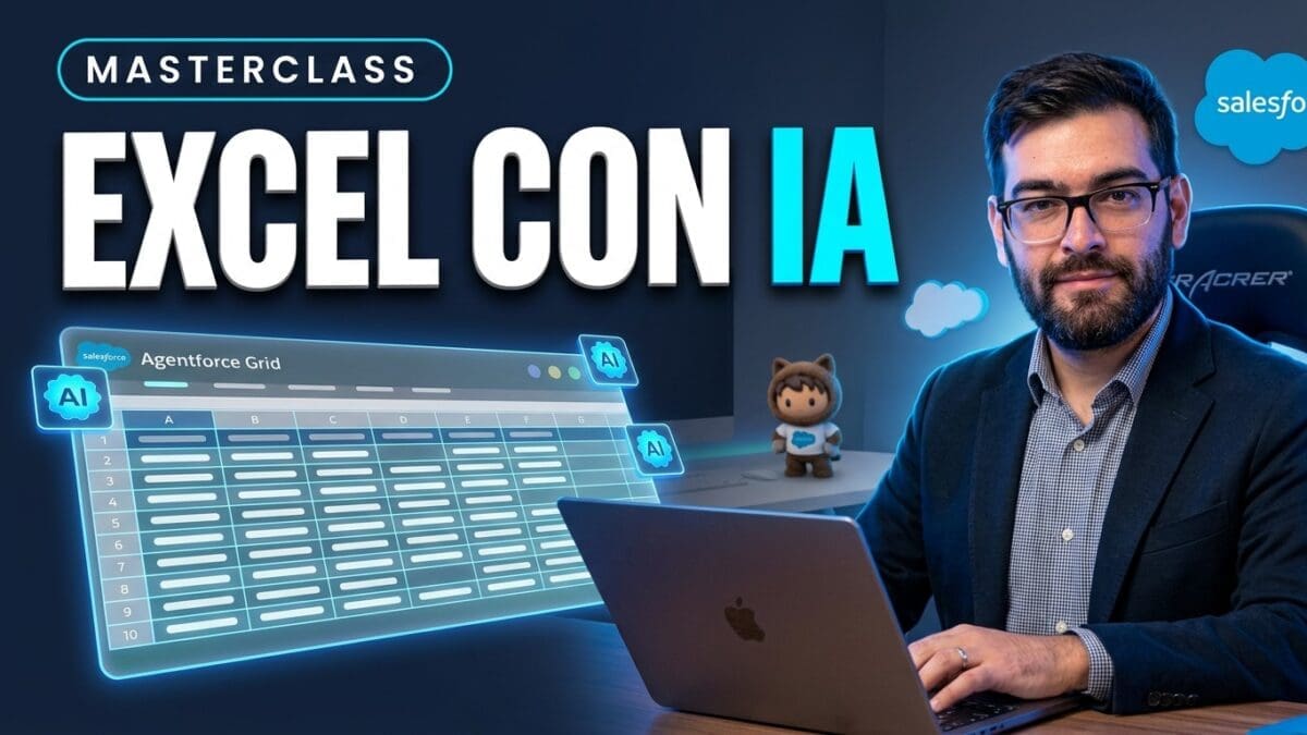 Masterclass Agentforce Grid Excel con IA