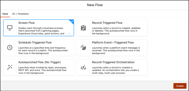 Incrustar flujos de pantalla en el componente web Lightning