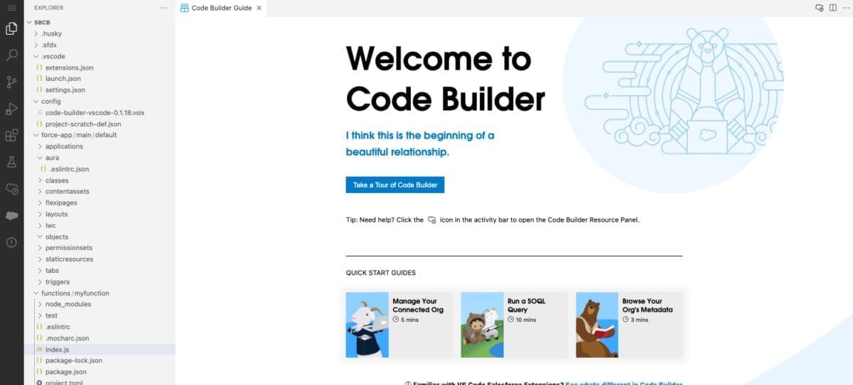 Las extensiones Open VSX ahora son compatibles con Code Builder ☁️